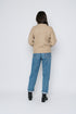 Crystal-Button Front Cardigan